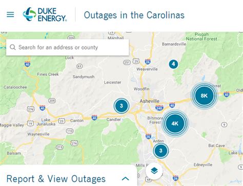 Please select your location. . Duke energy progress outage map